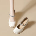 Damen elegante Riemchenpumps mit funkelndem Schmuckdetail R&B
