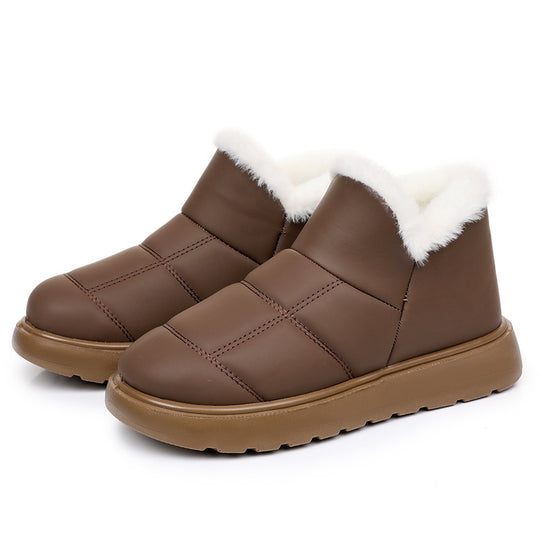 Damen Warmgefütterte Winterstiefel mit rutschfester Sohle R&B