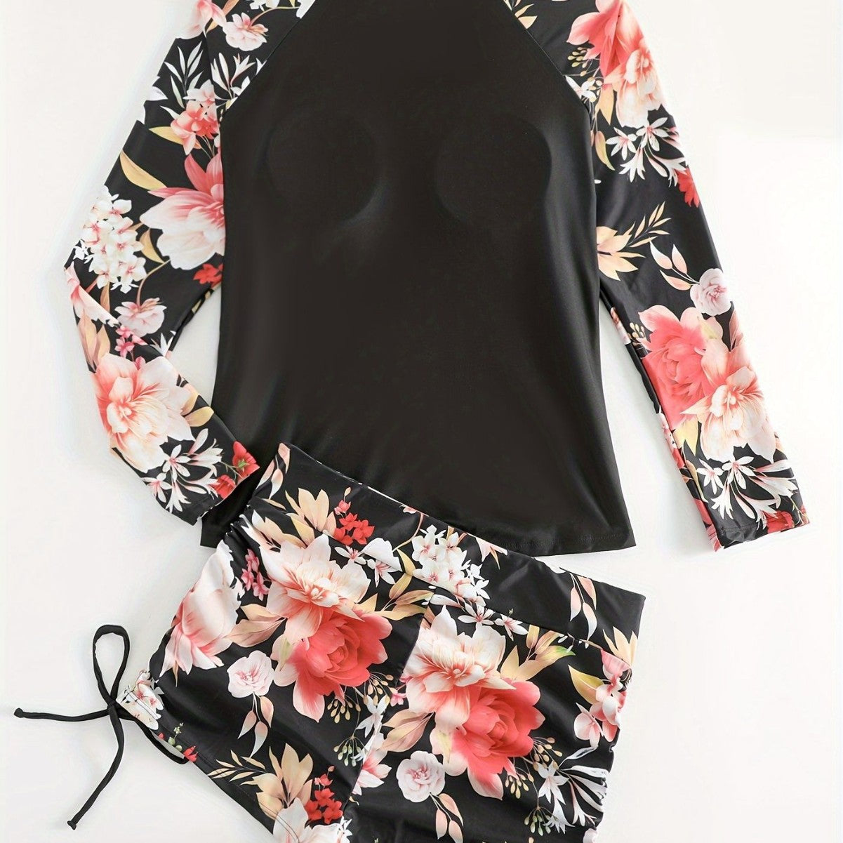 Damen Rashguard und Badeshorts Set R&B