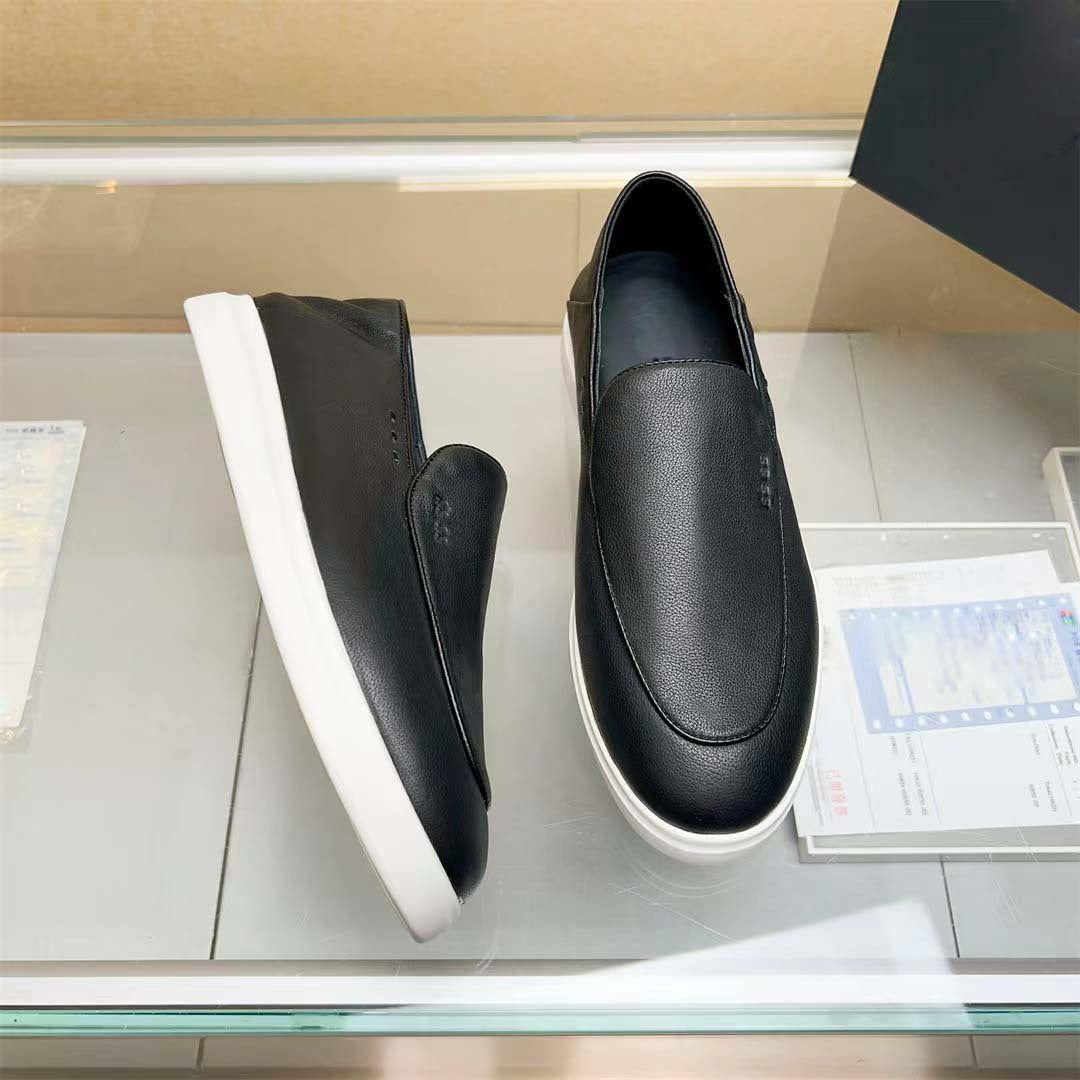 Damen Mokassin-Sneaker mit hochwertiger Lederausstattung und rutschfester Sohle R&B