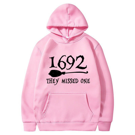 Damen Kapuzenpullover mit kreativem Halloween-Motiv und lockerer Passform R&B