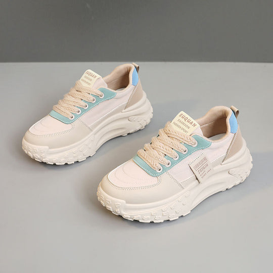 Damen Sportliche Sneakers mit doppeltem Dämpfungssystem und atmungsaktiver Oberflächenstruktur R&B
