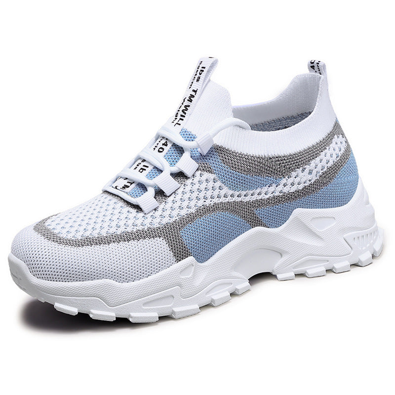 Damen Atmungsaktive Fitness-Sneaker mit flexiblem Netz-Obermaterial R&B