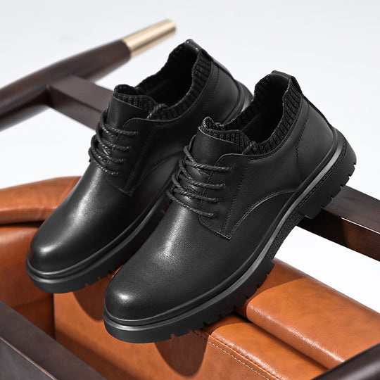 Herren Elegante Schnürschuhe mit rutschfester Sohle und atmungsaktivem Innenfutter R&B