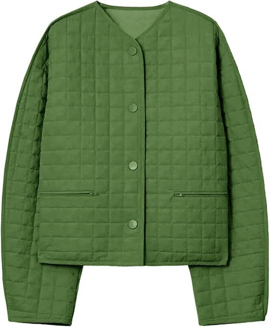 Damen gesteppte modische Leichtjacke R&B