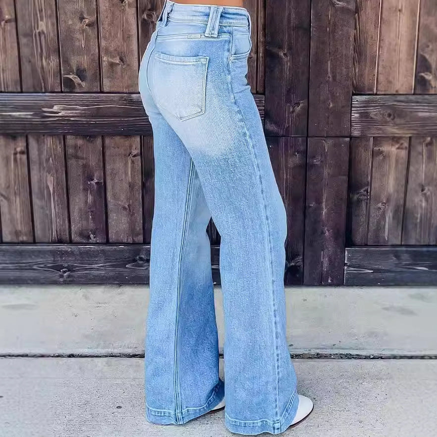 Damen weite Jeanshose R&B