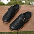Damen Komfortable Clogs mit trendiger Schnallenapplikation