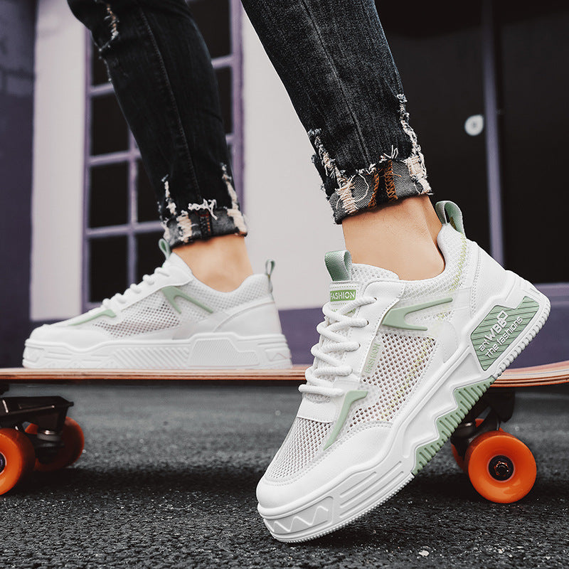 Damen Luftige Freizeitsneaker mit atmungsaktiver Mesh-Oberfläche und rutschfester Sohle