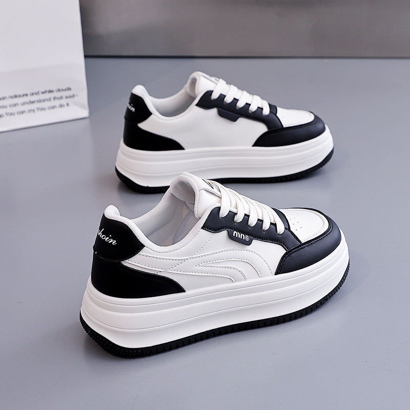 Damen Plattform Sneakers mit ergonomischer Dämpfung und sportlichem Design R&B