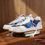 Damen modische Sneakers mit verstärktem Fersenbereich und atmungsaktiver Oberflächenstruktur R&B