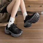 Damen Sportliche Chunky Sneakers mit dämpfender Sohle R&B