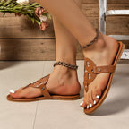 Damen Riemchen-Sandalen mit dekorativem Einsatz und komfortabler Fußbettung R&B