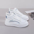 Damen modische High-Top Sneakers mit extrastarker Sohle und gepolsterter Innensohle R&B