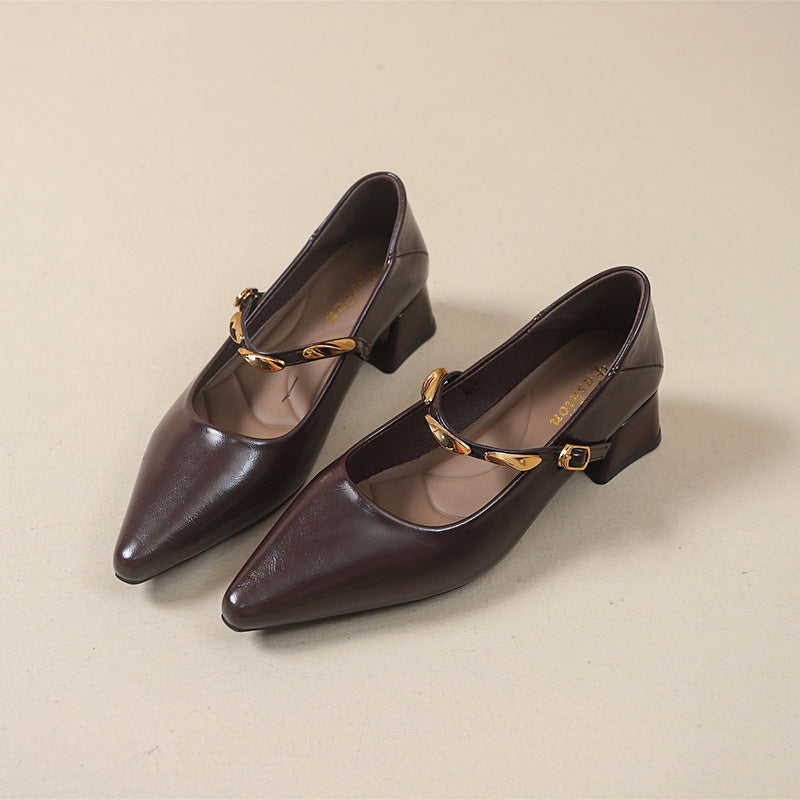 Damen elegante Slingback-Pumps R&B
