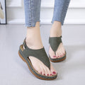 Damen Zehentrenner-Sandalen mit anatomischer Fußbettung R&B