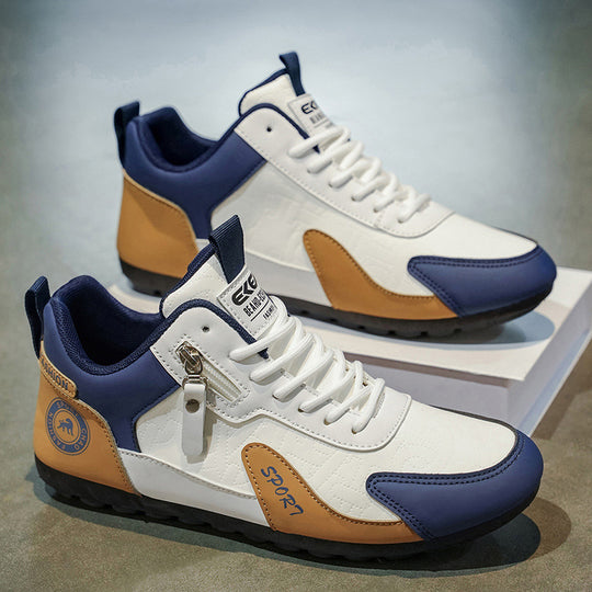 Damen Sportliche Freizeitsneaker mit trendiger Oberflächenstruktur R&B