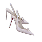 Damen Slingback-Pumps mit eleganter Schleifenverzierung R&B