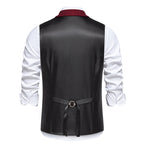 Herren elegante tweed Weste
