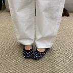 Damen Ballerinas mit glanzvoller Oberfläche und bequemer Innensohle R&B