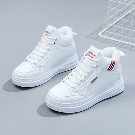 Damen Hohe Winter Sneakers mit dämpfendem Innenfutter R&B