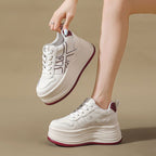 Damen modische Plateau-Sneaker mit einem komfortablen und atmungsaktiven Design