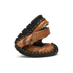 Herren Wasserdichte und atmungsaktive Outdoor-Sandalen mit flexiblem Kordelzug R&B