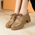 Damen Modische Sneakers mit klobigem Blockabsatz und trendigem Design