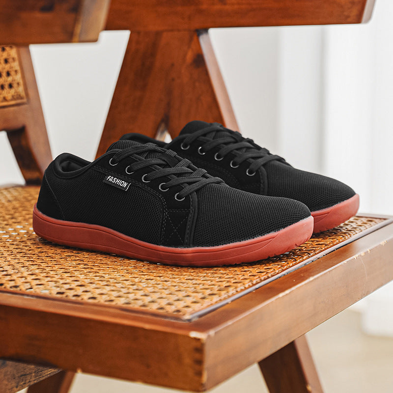 Damen Freizeit Sneakers mit atmungsaktivem Mesh-Obermaterial und flexiblem Sohlenkomfort R&B