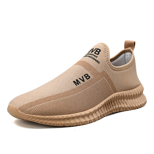 Damen Leichte Slip-On Sneakers mit atmungsaktivem Mesh-Obermaterial R&B