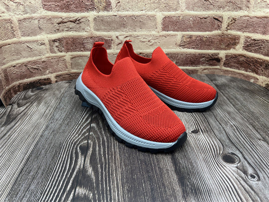 Damen atmungsaktive Slip-On Sneakers R&B
