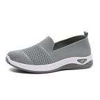 Damen Atmungsaktive Slip-On Freizeitschuhe mit elastischer Sohle R&B