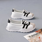 Damen Sportliche Sneakers mit elastischem Komfort und rutschfester Sohle R&B