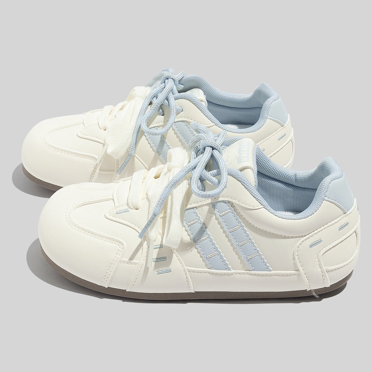 Damen Sportliche Retro Sneakers mit floralem Muster und bequemer Dämpfung