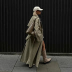 Damen Federgewicht Oversize-Mantel R&B