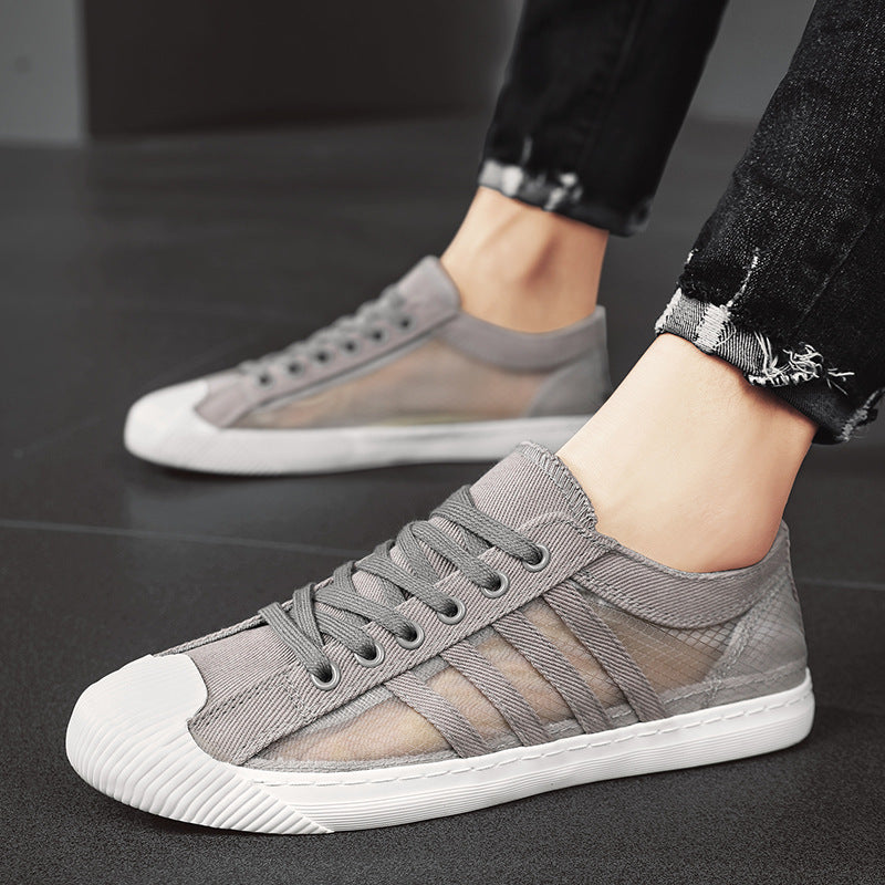 Damen Freizeit-Sneaker mit atmungsaktivem Mesh-Design und flexibler Sohle R&B