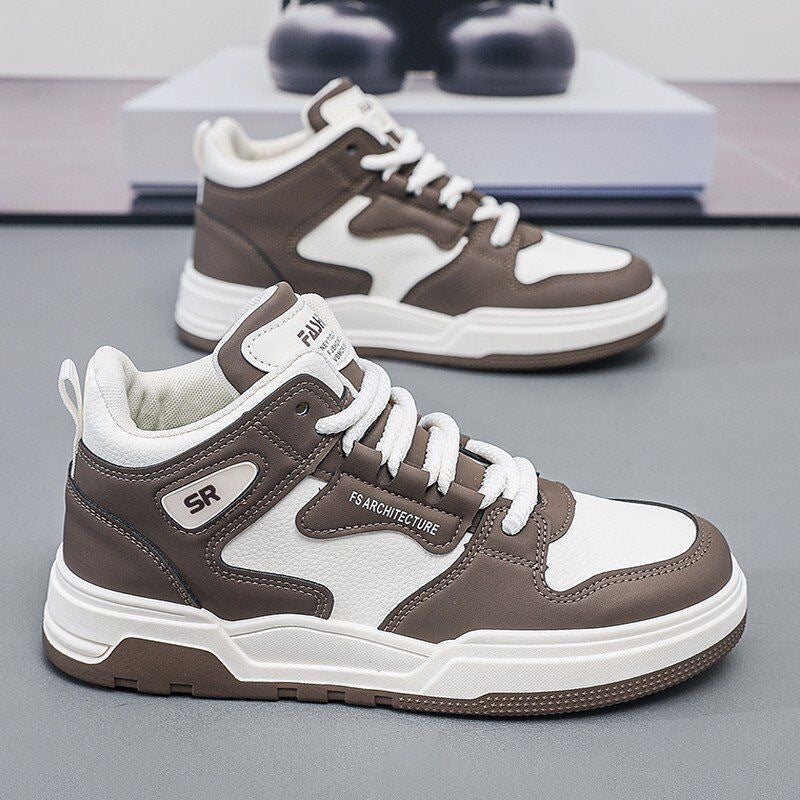 Damen sportliche High-Top Sneakers R&B