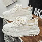 Damen atmungsaktive Sport-Sneaker mit innovativer Textur und rutschfester Sohle