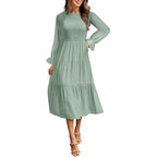 Maxikleid mit Rüschen elegant