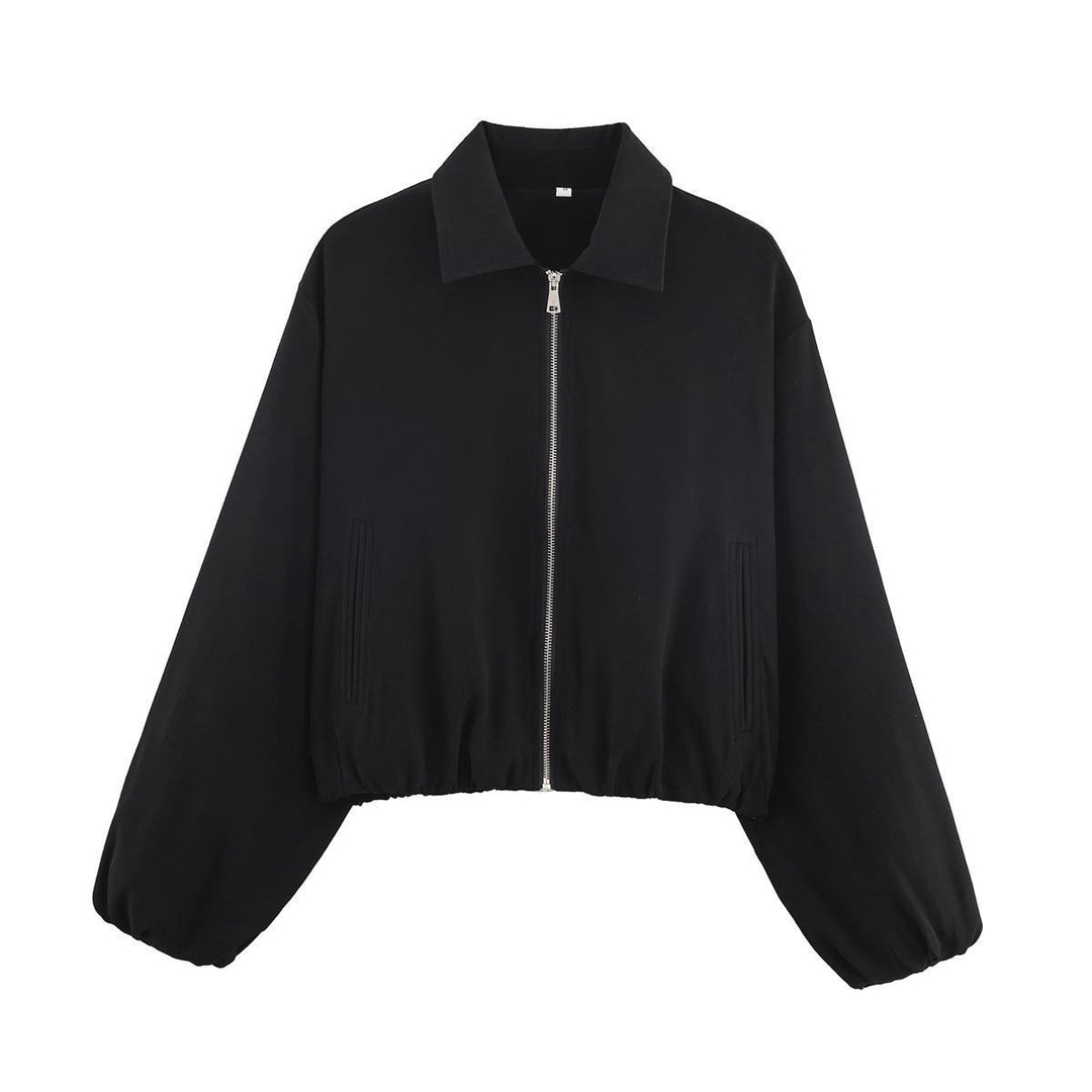 Damen Übergangsjacke mit lässigem Schnitt und elastischen Bündchen R&B