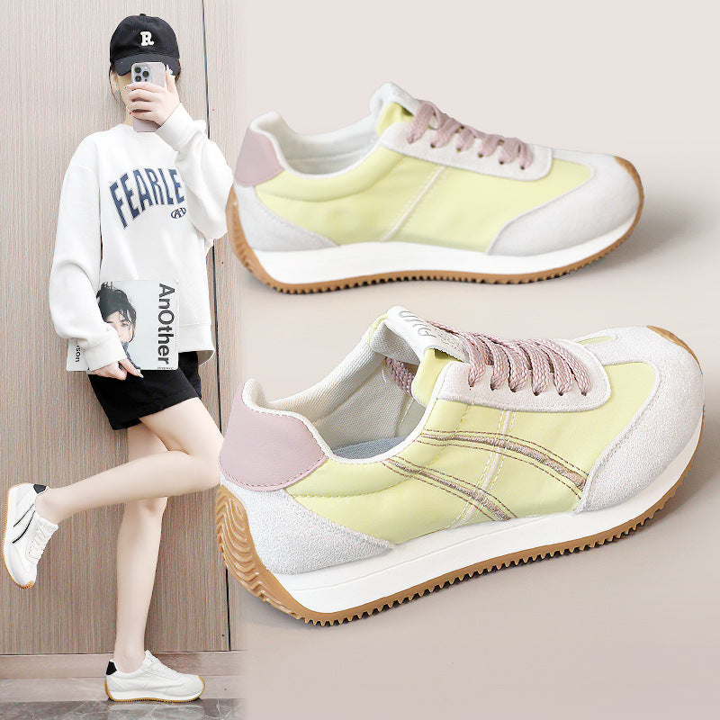 Damen modische Sneakers mit flexibler Laufsohle und stylishem Obermaterial R&B