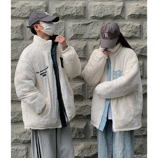 Damen Casual Steppjacke mit hohem Kragen und Seitentaschen R&B