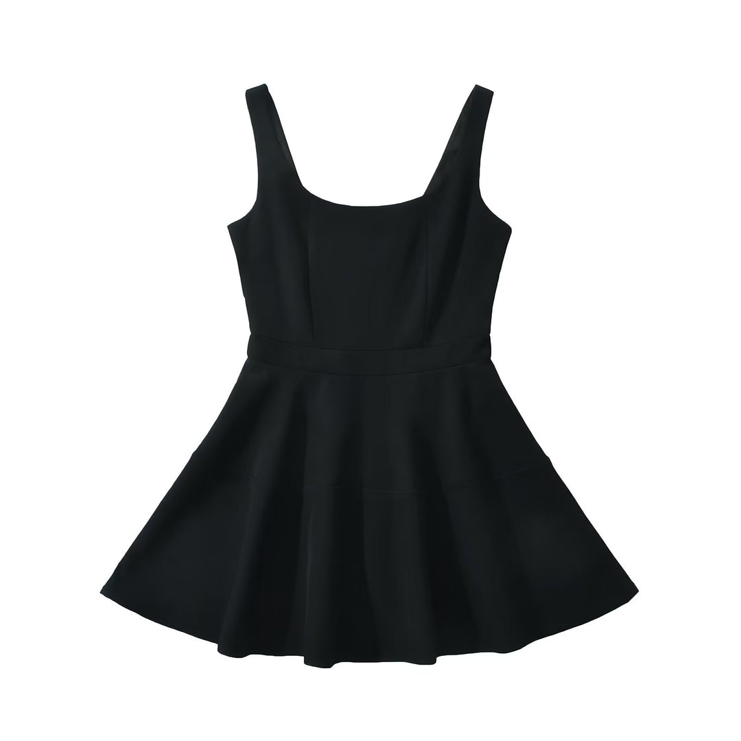Damen schwingendes Kleid mit elegantem A-Linien-Schnitt R&B
