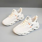 Damen Sportliche Mesh-Sneaker mit dämpfend ergonomischem Sohlenprofil R&B