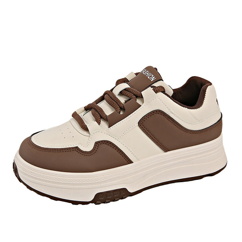 Damen Komfortable Sneakers mit erhöhter Sohle und sportlichem Design R&B