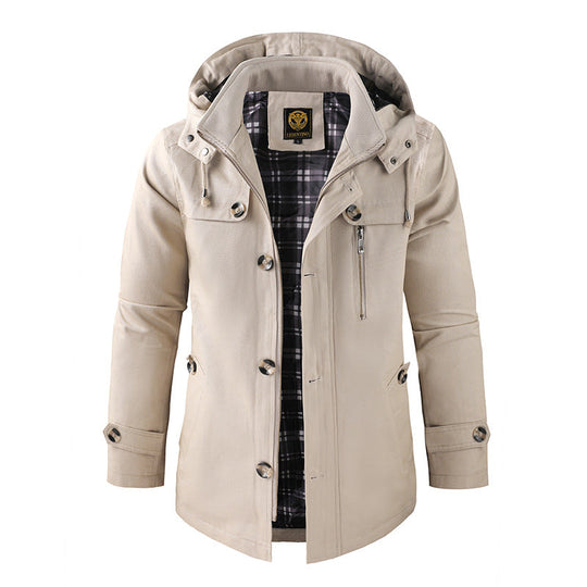 R&B | Lässige Jacke mit Kapuze
