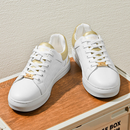Damen Sportliche Sneaker mit glänzenden Akzenten R&B