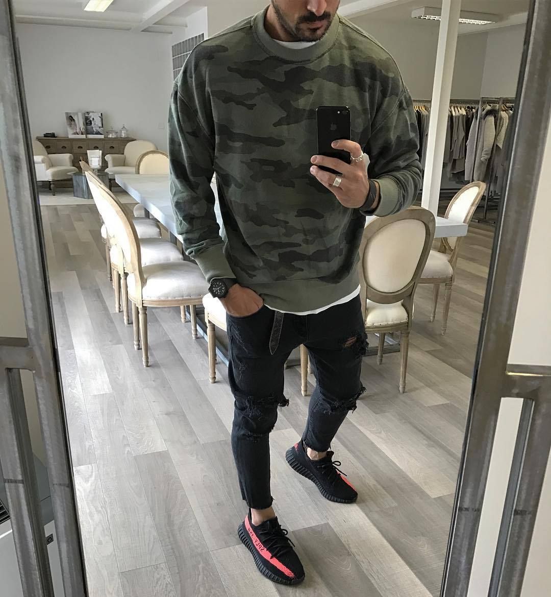 Herren kuscheliger Kapuzenpullover aus hochwertigen Materialien R&B