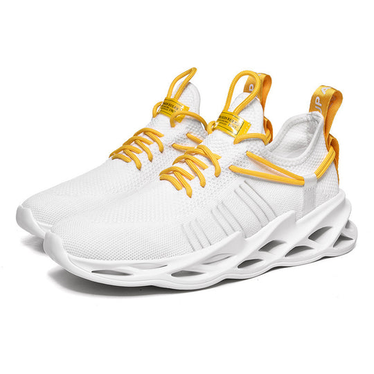 Damen Leistungsstarke Laufsneakers mit atmungsaktivem Mesh-Obermaterial und innovativem Dämpfungssystem R&B