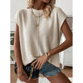 Damen legeres Strickoberteil R&B