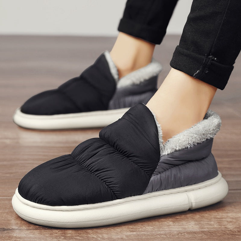 Damen Warmgefütterte Slipper mit rutschfester Sohle R&B